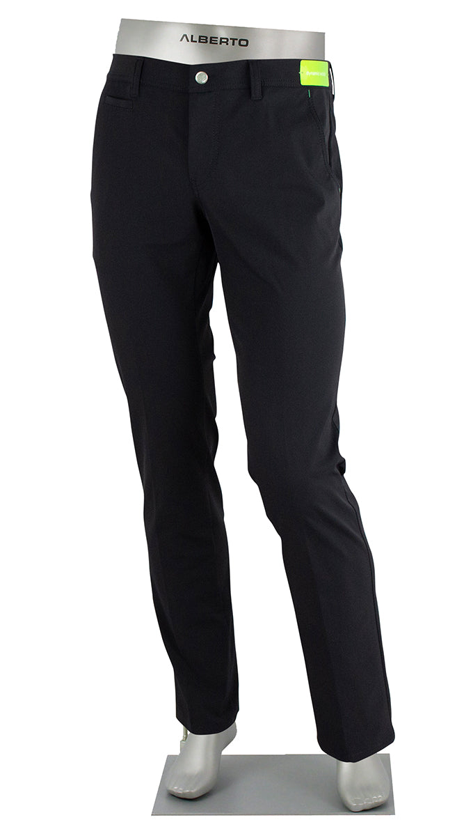 Alberto Rookie Golf 3x Dry Pant Black - Alberto Pants USA