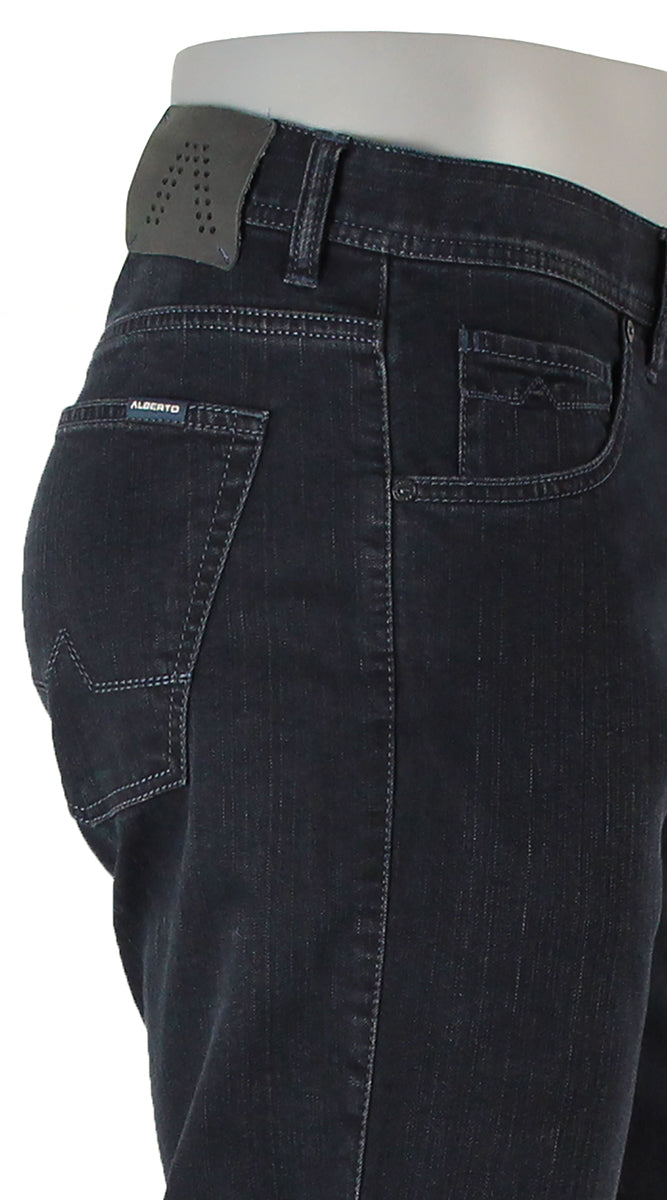ALBERTO JEANS DENIM STONE T400 INDIGO ST1393-898 DARK BLUE