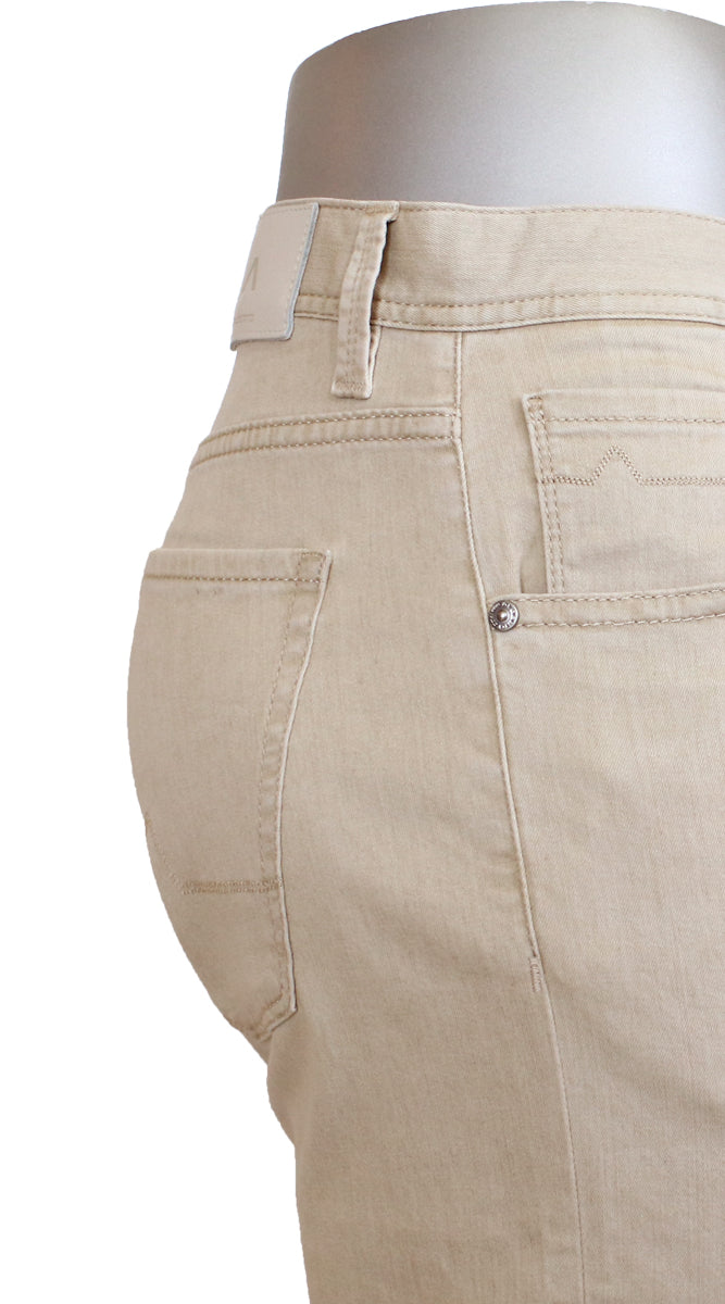 Alberto Stone Tencel Light Weight Tan Closer Side View