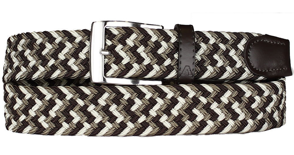 Alberto Brooks Stretch Multicolor - Alberto Belts USA