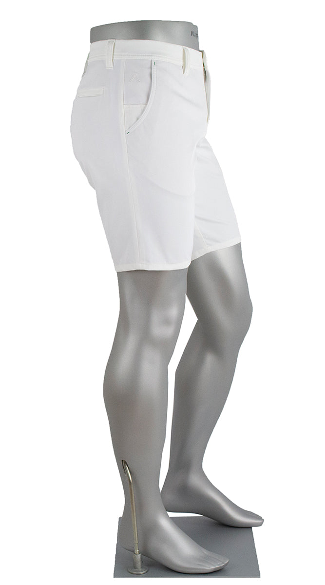 Alberto Earnie Golf 3x Dry Shorts White Side View