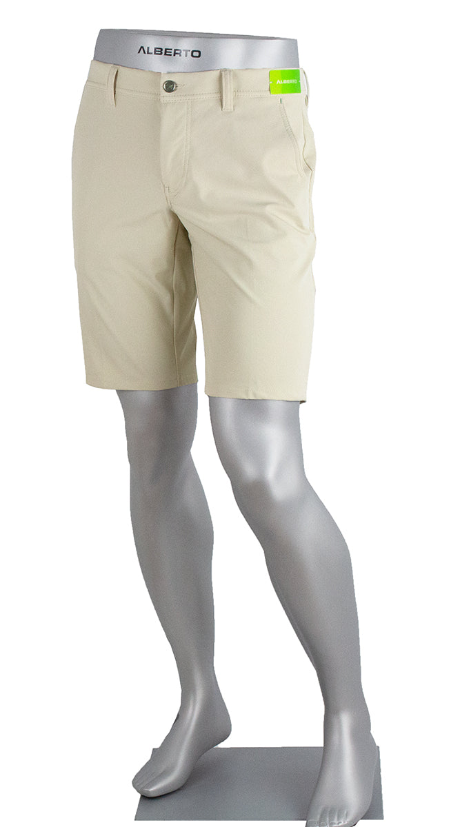 Alberto Earnie Golf 3x Dry Shorts Butter - Alberto Shorts USA
