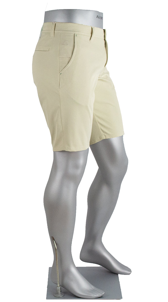 Alberto Earnie Golf 3x Dry Shorts Butter Side View