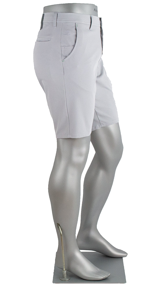 Alberto Earnie Golf 3x Dry Shorts Light Grey Side View 