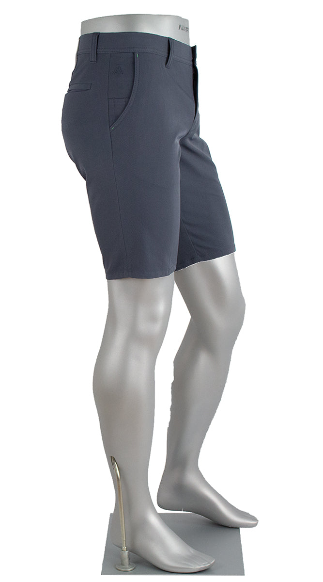 Alberto Earnie Golf 3x Dry Shorts Charcoal Side View