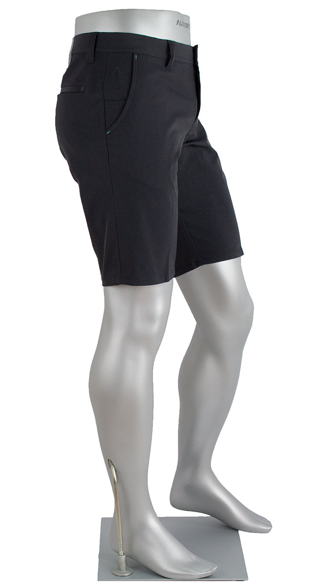 Alberto Earnie Golf 3x Dry Shorts Black Side View