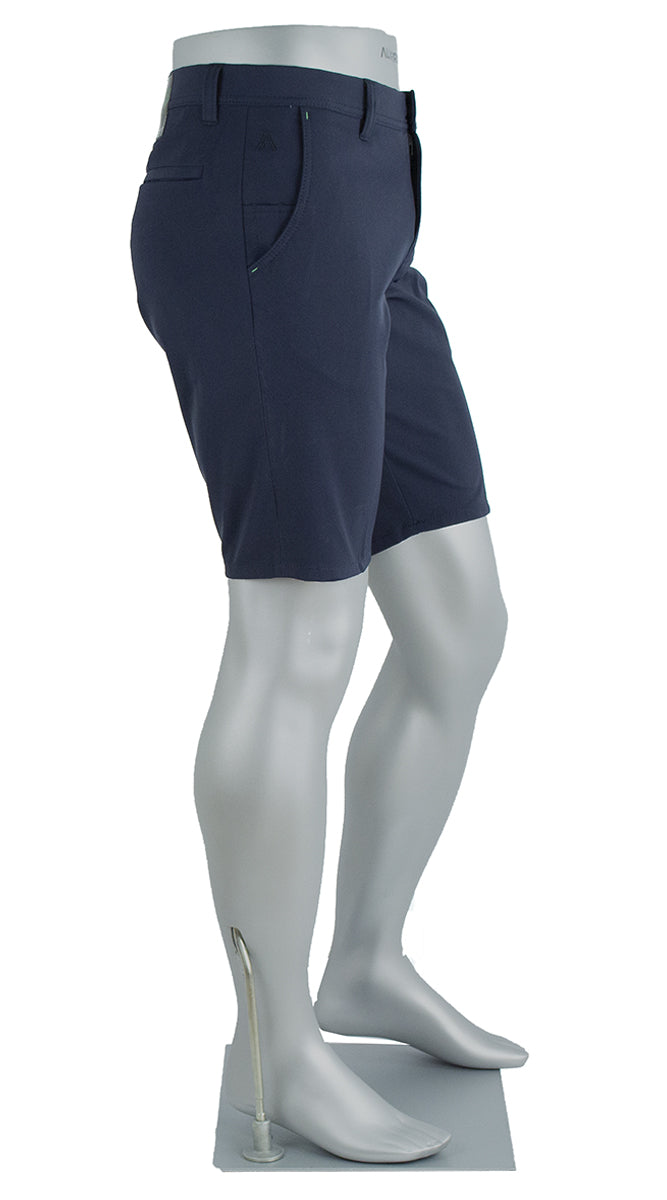 Alberto Earnie Golf 3x Dry Shorts Navy Side View