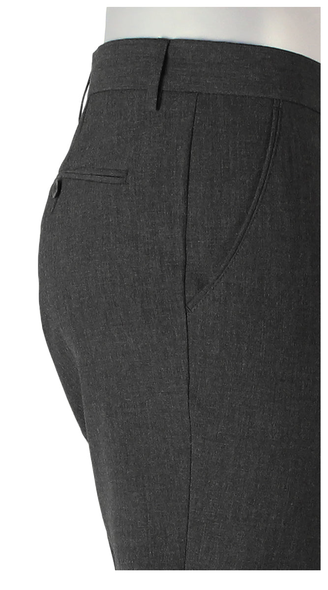 george dress pants NEW Flat Front Classic Fit And Casual Outings Alberto Ceramica George | Flat-Front