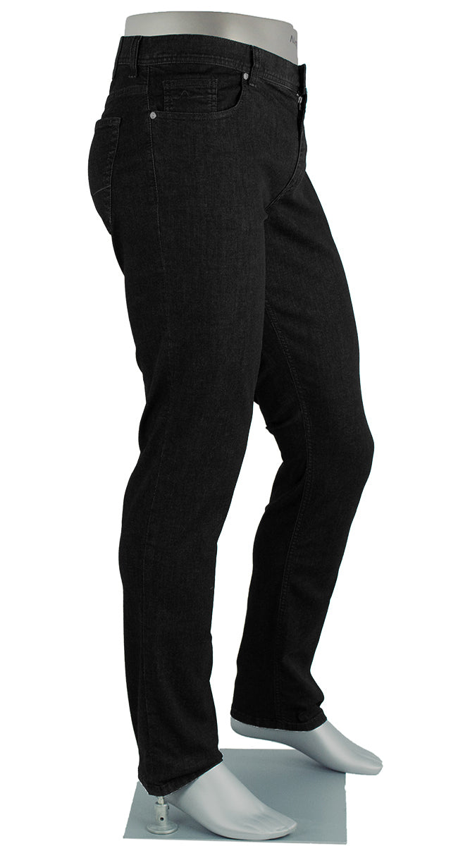 Alberto Pipe Coolmax® Business Jean Black Side View